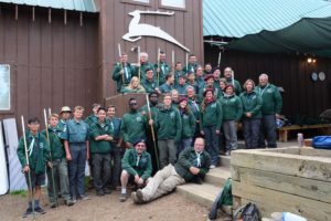 White Stag Sierra staff at Camp Cole